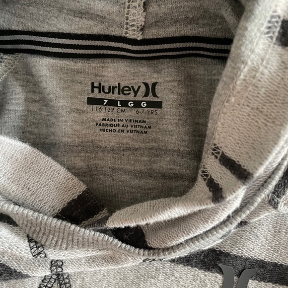 🟢 Hurley shirt with hood! - Picture 2 of 3